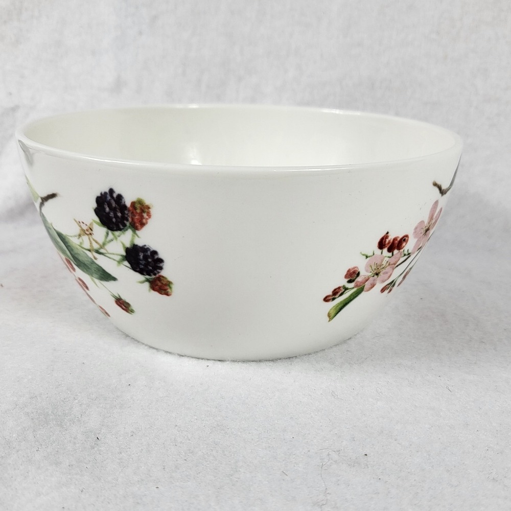Lenox Orchard in Bloom Peach Plum 5 3/4" Rice Bowl Catherine McClung Replacement - Picture 6 of 10
